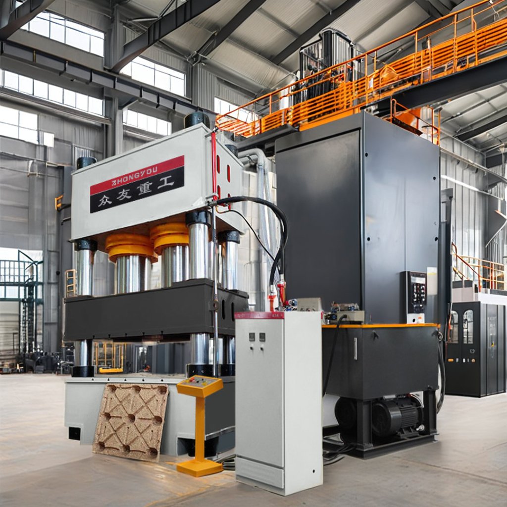 coconut fiber pallet hydraulic press