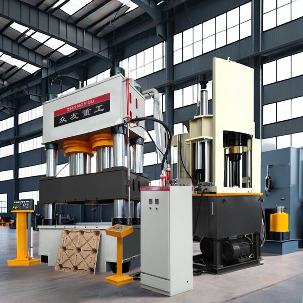 coconut fiber pallet hydraulic press