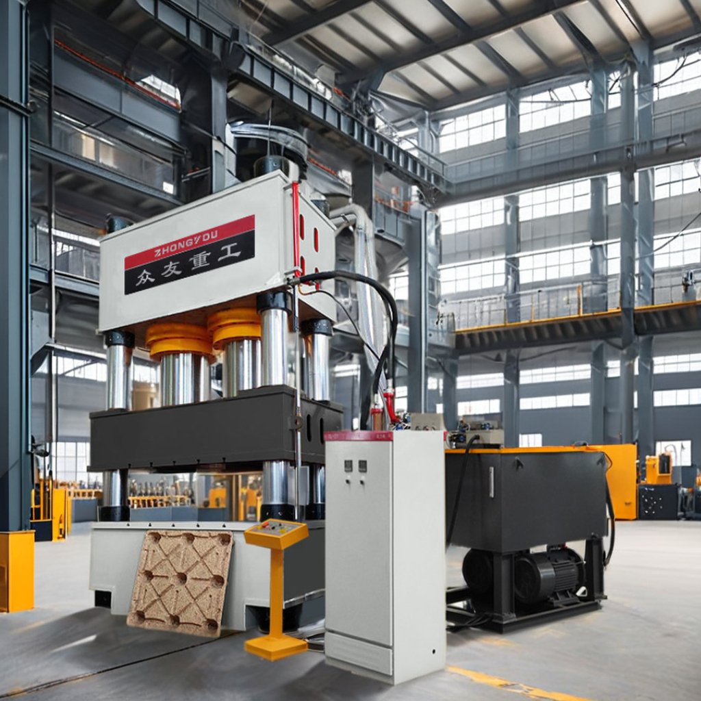 coconut fiber pallet hydraulic press