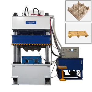 1250-ton Coconut Shell Pallet Press