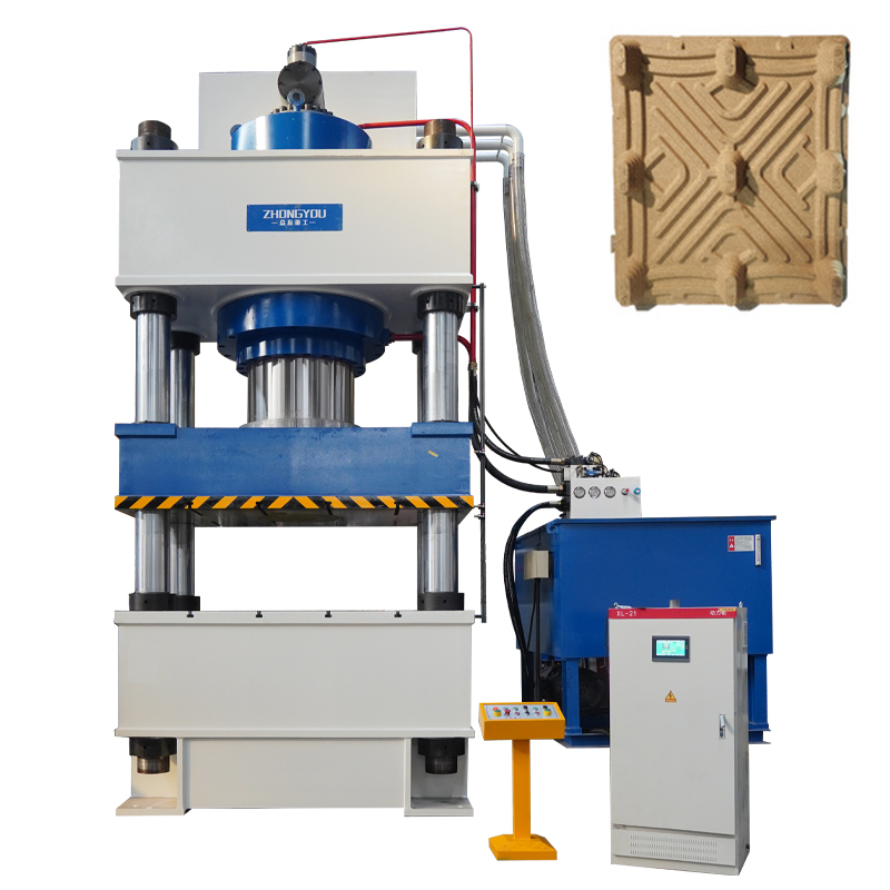 Plant fiber tray press machine