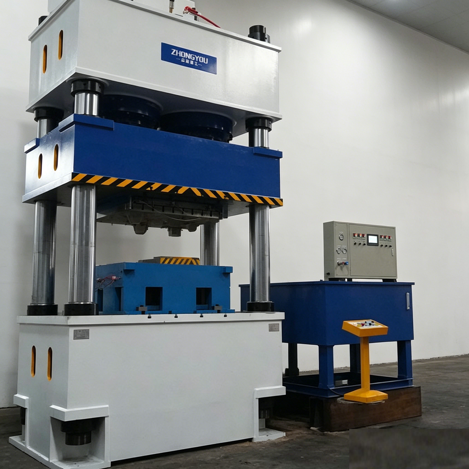 molded pallet hot press